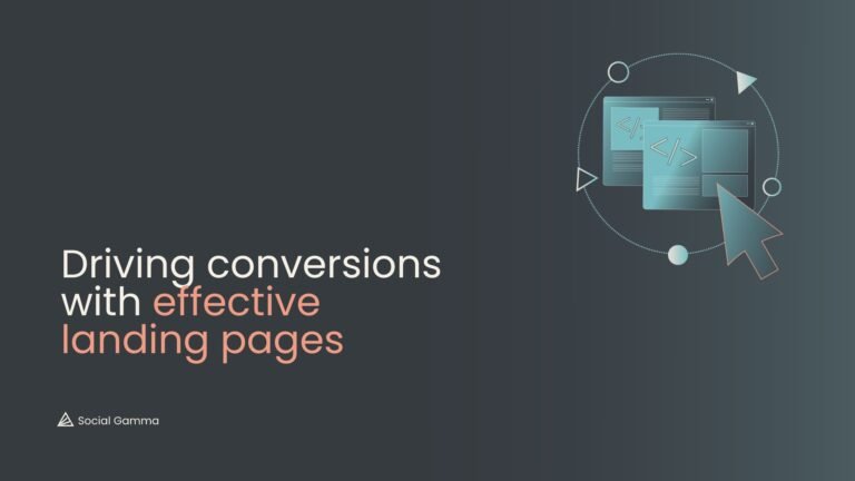 Driving conversions with effective landing pages